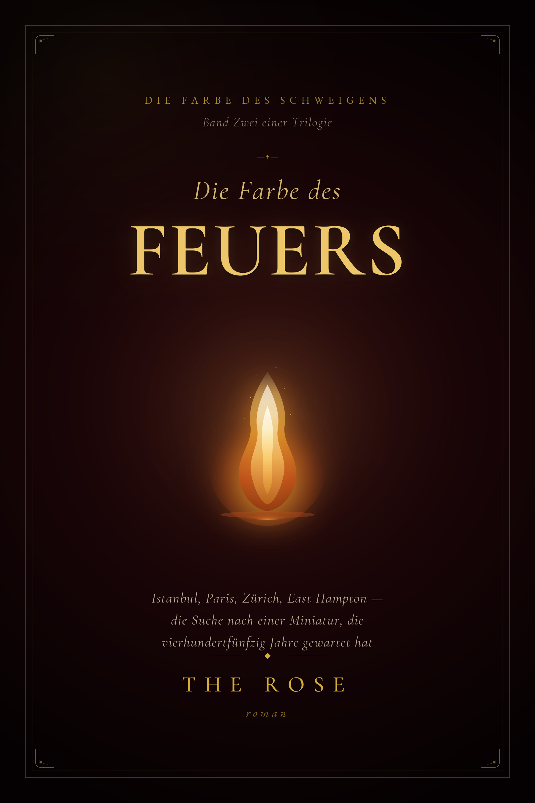 Die Farbe des Feuers — Cover